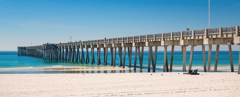 Panama City Beach, part of our Louisiana - Florida road trip